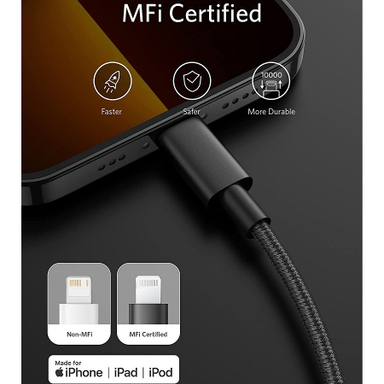 کابل شارژ USB-C To Lightninig بیبوشی (Biboshi) مدل Cable A12