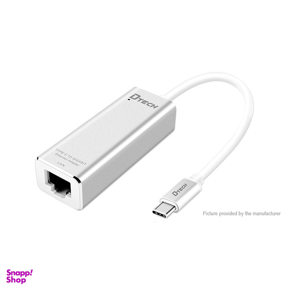 تبدیل Type-C به LAN دیتک (Dtech) مدل DT-T0019