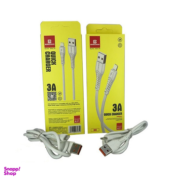 کابل شارژ میکرو یو اس بی بیبوشی (Biboshi) مذل A11