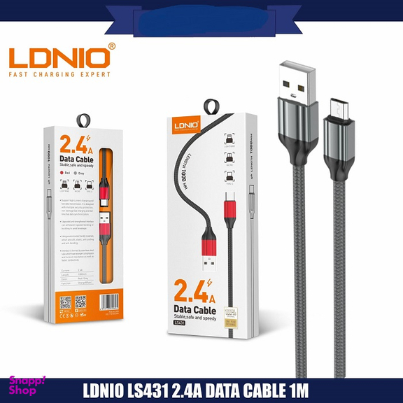 کابل شارژ میکرو USB الدینو (LDNIO) مدل LS431