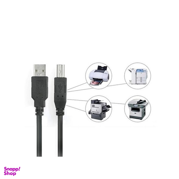 کابل پرینتر وی نت (V-Net) مدل USB 2.0 AM to USB 2.0 BM طول 5 متر
