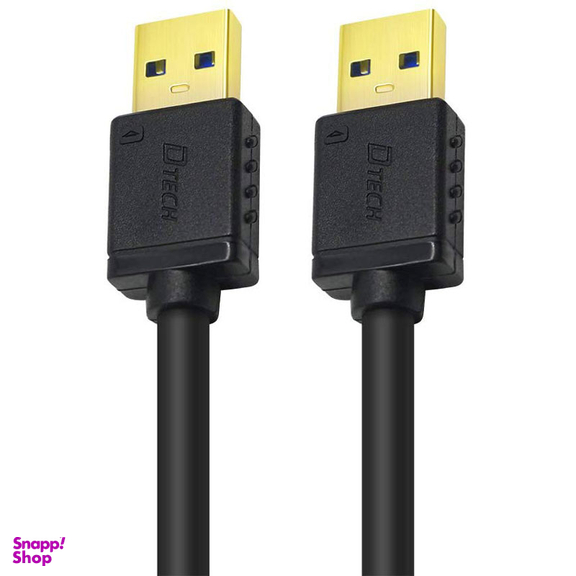 کابل لینک دوسر نر USB3.0 دیتک (Dtech) مدل DT-CU0301 طول 1 متر