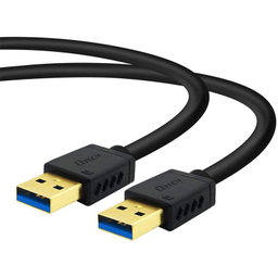 کابل لینک دوسر نر USB3.0 دیتک (Dtech) مدل DT-CU0301 طول 1 متر