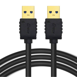 کابل لینک دوسر نر USB3.0 دیتک (Dtech) مدل DT-CU0301 طول 1 متر