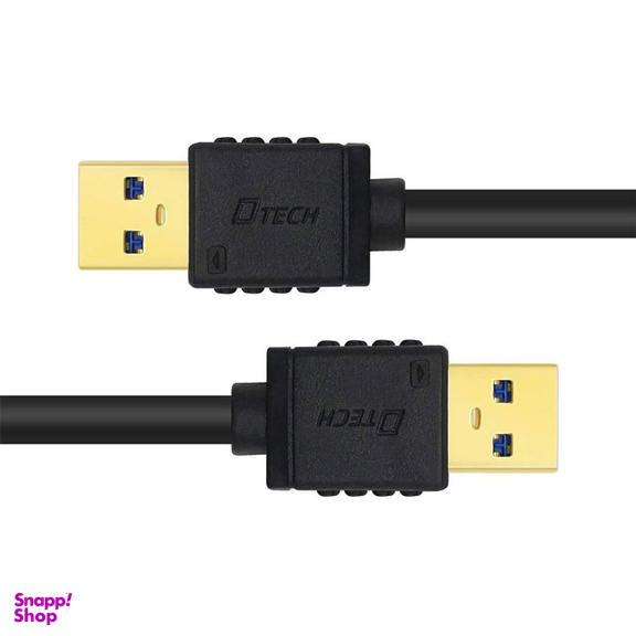 کابل لینک دوسر نر USB3.0 دیتک (Dtech) مدل DT-CU0301 طول 1 متر