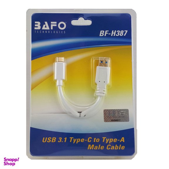 کابل تبدیل Type-C USB-3 بافو (Bafo) مدل BF-H387 طول 1.5 متر