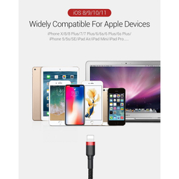 کابل شارژ USB لایتنینگ بیبوشی (Biboshi) مدل A25
