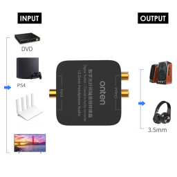 آداپتور صوتی AV اونتن مدل OTN-37506