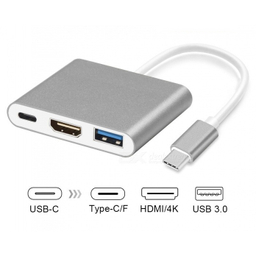 تبدیل Type-C به HDMI و USB3.0 و Type-C