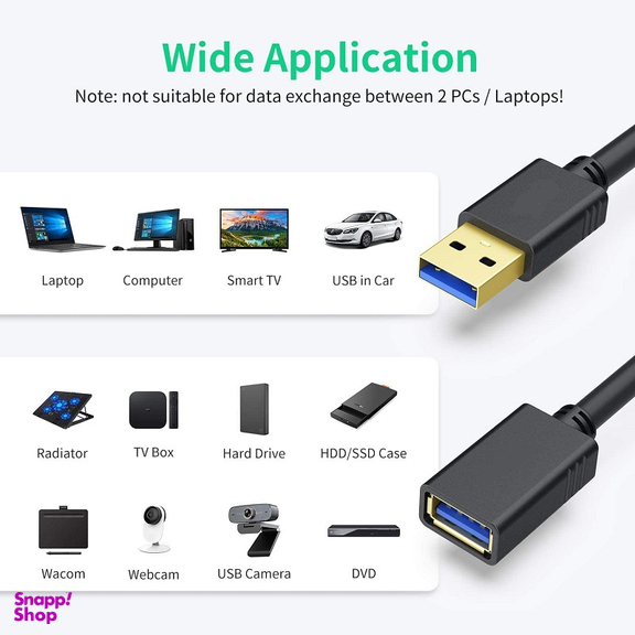 کابل افزایش طول USB3.0 اسکار طول 1.5 متر