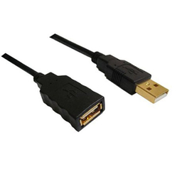 کابل افزایش USB 2.0 به همراه زغال نویز گیر فرانت (Faranet) مدل FN-U2CF15