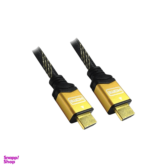 کابل HDMI سرپوش طلایی سه بعدی فرانت (Faranet) مدل FN-HCB030 طول 3 متر