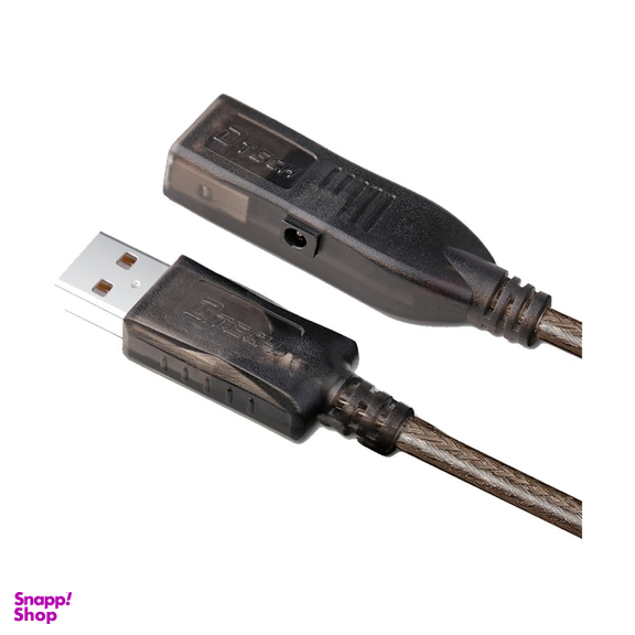 کابل افزایش طول USB دیتک (Dtech) مدل DT-5043 طول 30 متر