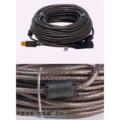کابل افزایش طول USB دیتک (Dtech) مدل DT-5042 طول 25 متر