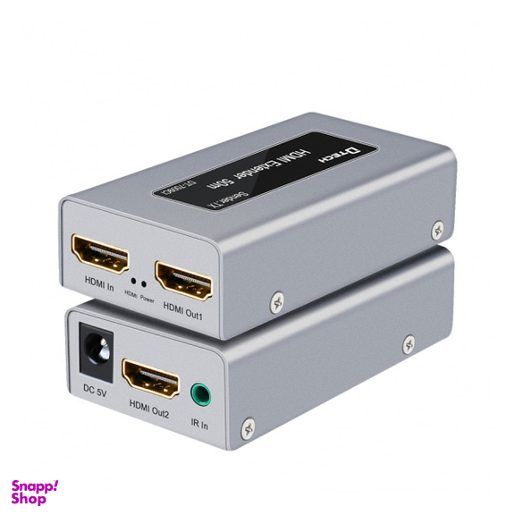 اکستندر HDMI با کابل CAT5 دیتک (Dtech) مدل DT-7009C طول 50متر