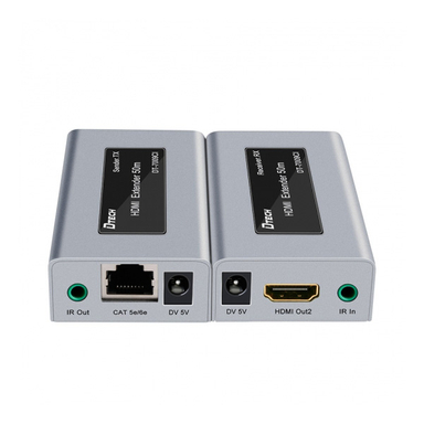 اکستندر HDMI با کابل CAT5 دیتک (Dtech) مدل DT-7009C طول 50متر