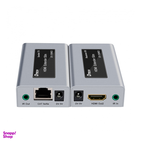 اکستندر HDMI با کابل CAT5 دیتک (Dtech) مدل DT-7009C طول 50متر
