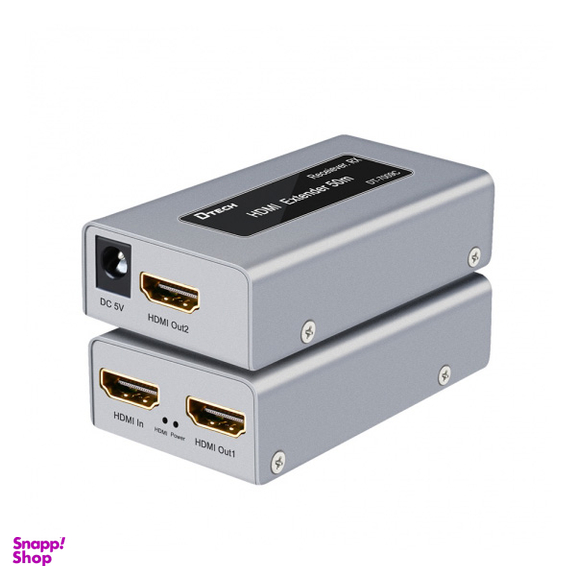 اکستندر HDMI با کابل CAT6 دیتک (Dtech) مذل DT-7009C طول 50متر