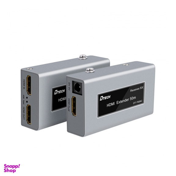 اکستندر HDMI با کابل CAT6 دیتک (Dtech) مذل DT-7009C طول 50متر