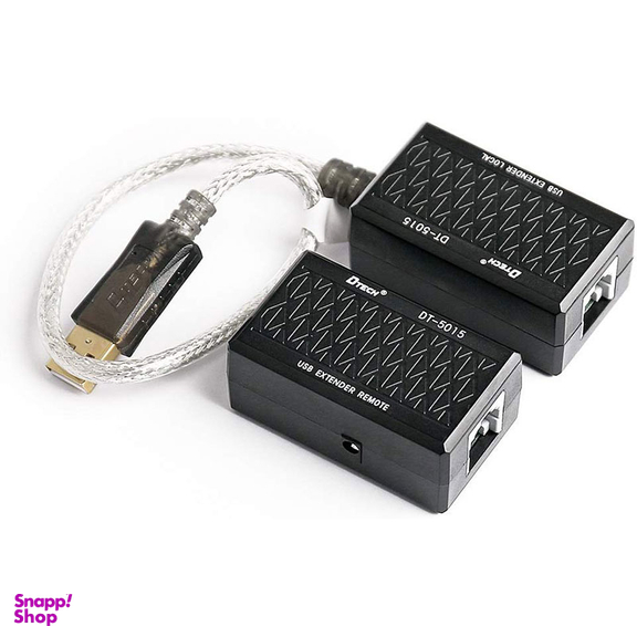 کابل افزایش طول USB رو LAN دیتک (Dtech) مدل DT-5015 طول 60 متر