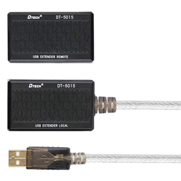 کابل افزایش طول USB رو LAN دیتک (Dtech) مدل DT-5015 طول 60 متر