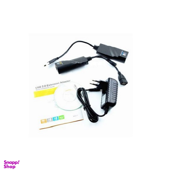 تبدیل افزایش طول USB2.0 تحت شبکه 100 متری بافو (Bafo) مدل BF-4914