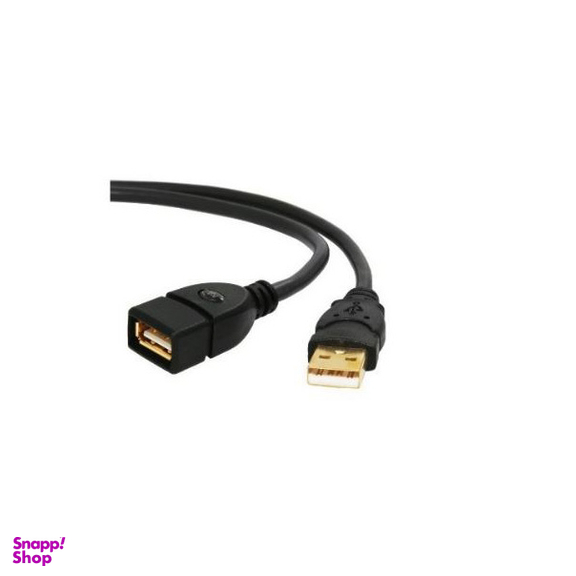 کابل افزایش طول USB بافو (Bafo) با کانکتور طلایی طول 3 متر