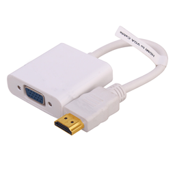تبدیل HDMI VGA سیم دار دیتک (Dtech) مدل DT-6515