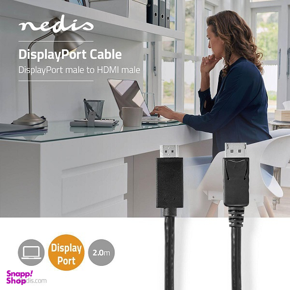 کابل DisplayPort HDMI اونتن مدل DP302