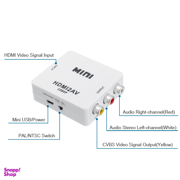 مبدل HDMI AV اونتن مدل OTN-7336