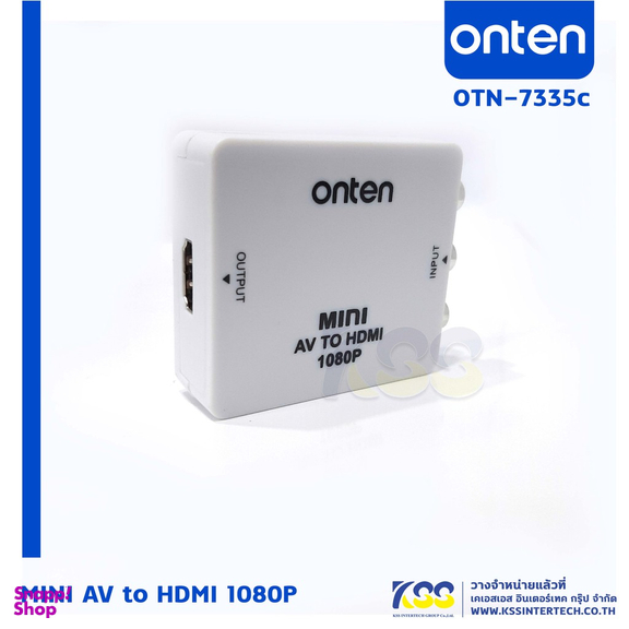 تبدیل ویدیو کامپوزیت (RCA) به HDMI اونتن مدل OTN-7335C