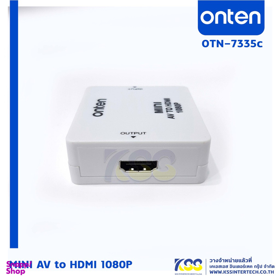 تبدیل ویدیو کامپوزیت (RCA) به HDMI اونتن مدل OTN-7335C