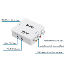 مبدل HDMI AV اونتن مدل OTN-7336