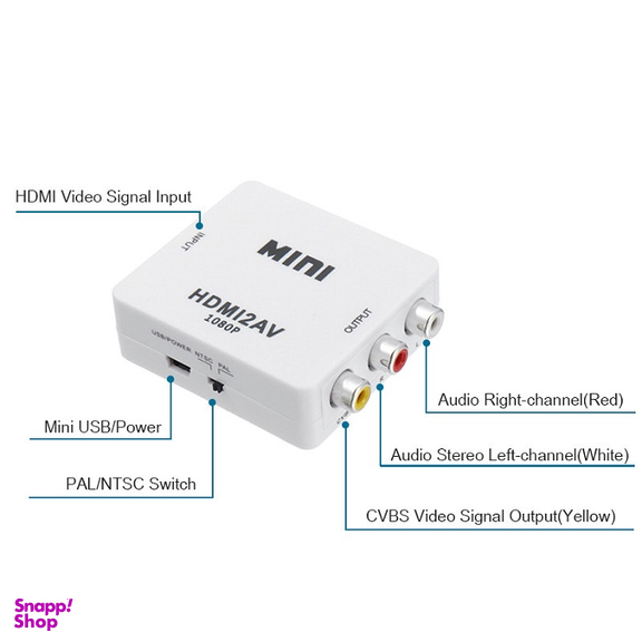 مبدل HDMI AV اونتن مدل OTN-7336