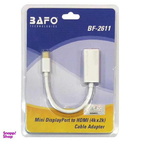 تبدیل Mini Display HDMI بافو (Bafo) مدل BF-2611