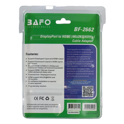 تبدیل Display Port HDMI بافو (Bafo) مدل BF-2662