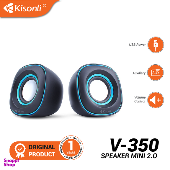 اسپیکر دو تیکه لپ تاپی کیسونلی مدل V-350
