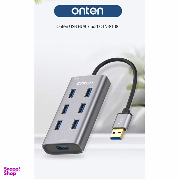هاب 7 پورت USB 3.0 اونتن مدل OTN-8108
