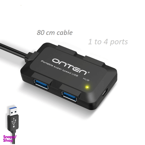 هاب 4 پورت USB 2.0 اونتن مدل OT-8102A