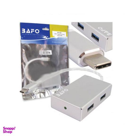هاب 4 پورت USB 3.1 Type-C به USB 3.0 بافو مدل BF-4331