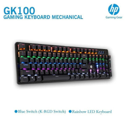 کیبورد گیمینگ مکانیکی اچ پی مدل GK100F
