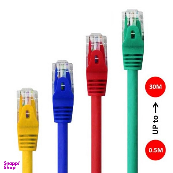 کابل شبکه پچ کورد Cat6 کی نت (K-net) مدل K-N1025 طول 3 متر