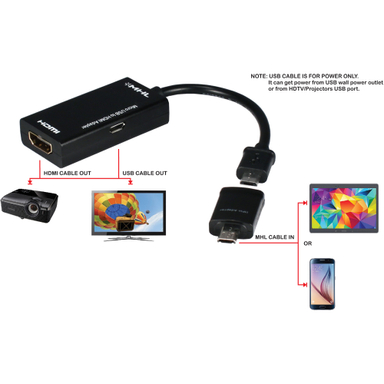 تبدیل Micro USB2.0 5pin 11pin بافو (Bafo)