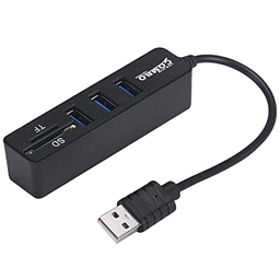 هاب USB 2.0 سه پورت وکارت خوان ایکس پی مدل XP-HC834E