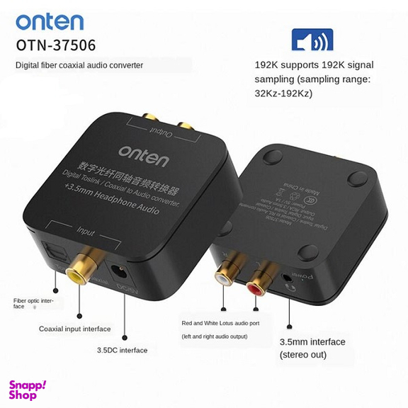 مبدل صدای دیجیتال آنالوگ اونتن مدل ONT-37506