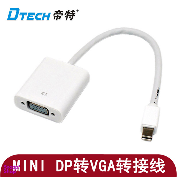 تبدیل Mini Display VGA دیتک (Dtech) مدل DT-6509