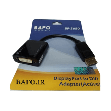 کابل تبدیل DispalyPort DVI بافو (Bafo) مدل BF-2650