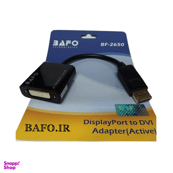 کابل تبدیل DispalyPort DVI بافو (Bafo) مدل BF-2650