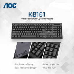کیبورد باسیم ای او سی (AOC) مدل KB161