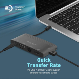 هاب 1 به 6 USB-C پرومیت (Promate) مدل MEDIAHUB-C6